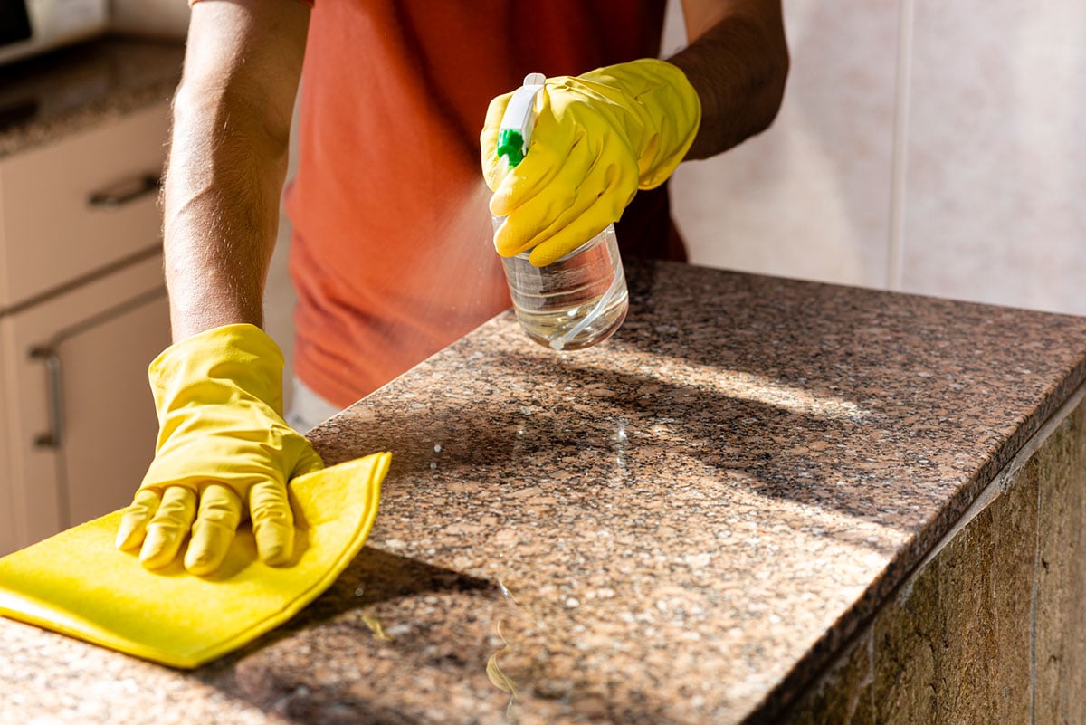 The Best Way to Clean Granite Countertops